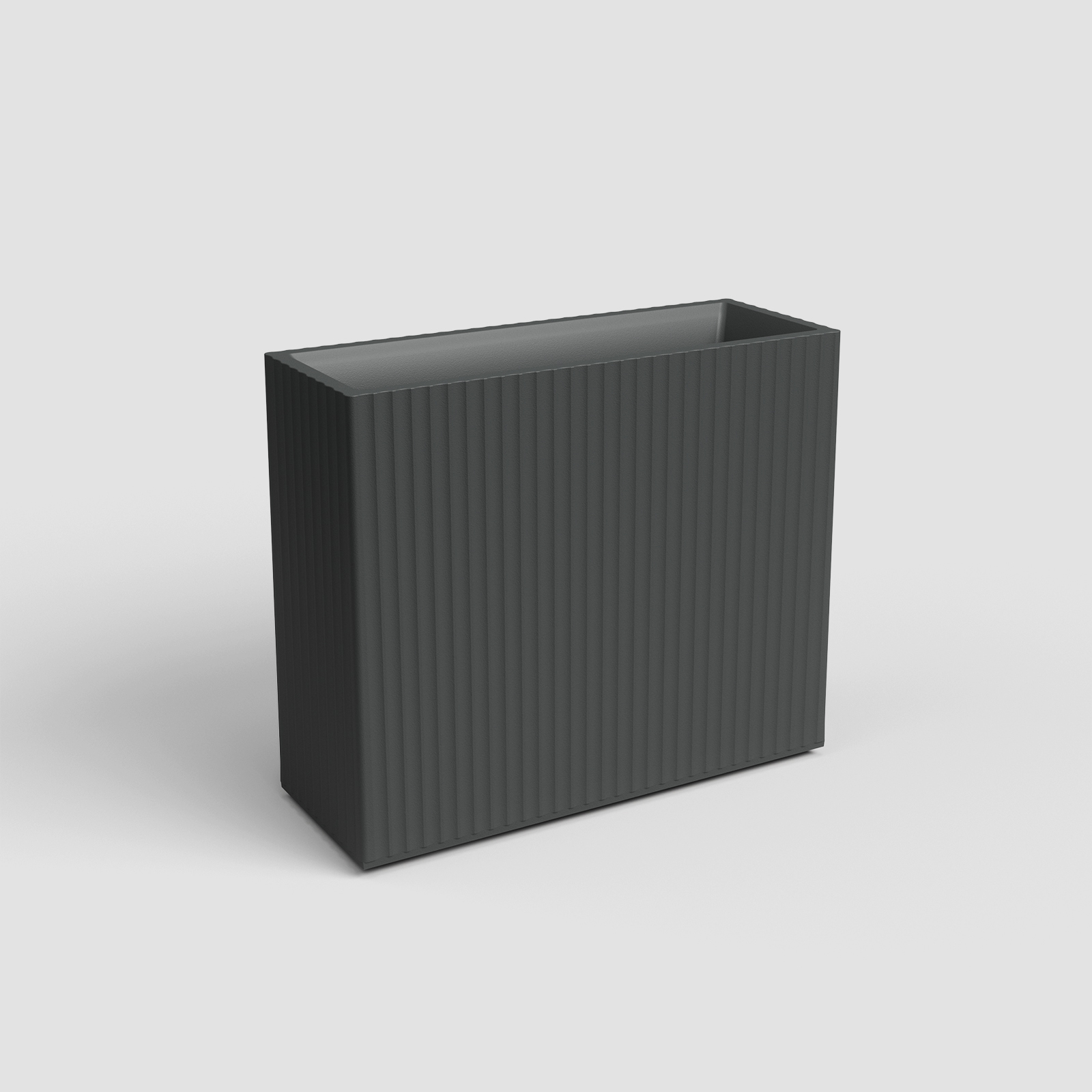 Floreira Alta Sydney Wavy Reserva de Água