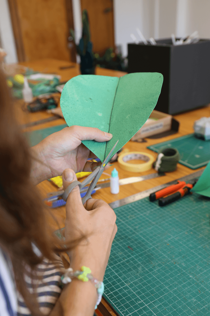 Blooming paper: a partnership with Oupas!